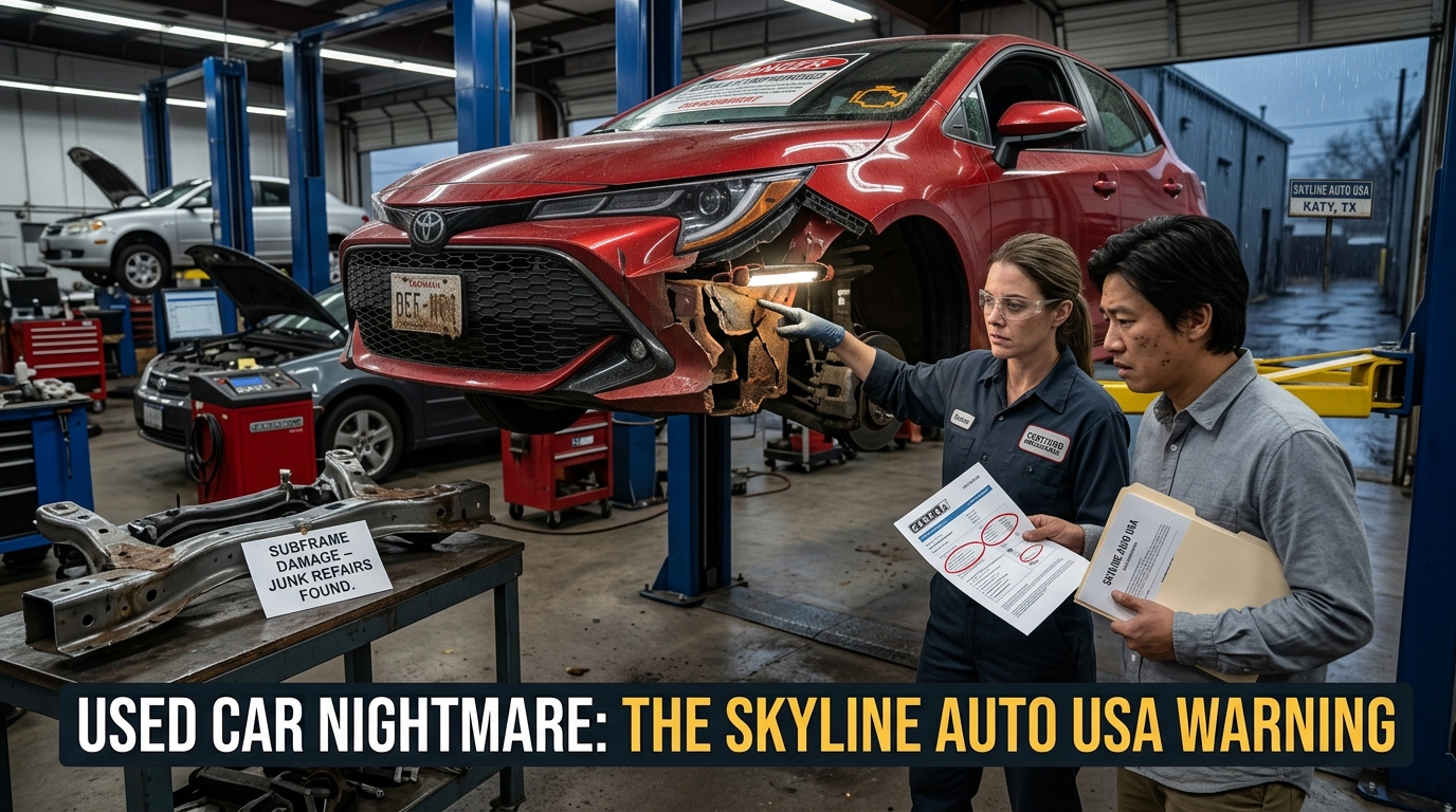 Buyer Beware: How My Purchase from Skyline Auto USA Turned Into a Dangerous Nightmare